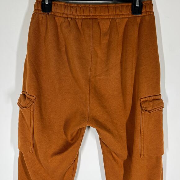 Nike Jogger Pants Mens Small Sportswear Club Fleece Cargo Burnt Sienna Color - Picture 9 of 12